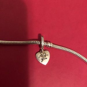Just the “ I love you forever charm”